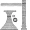 Revit Family / 3D Model - Modern Sink Faucet UV's