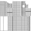 Revit Family / 3D Model - Double Door Refrigerator-Freezer UV's 3