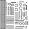 Revit Family / 3D Model - Double Door Refrigerator-Freezer UV's 1