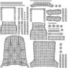 Revit Family / 3D Model - Classic Dining Set UV's 2