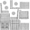 Revit Family / 3D Model - Cross-legged Rectangular Dining Set UV's 3