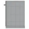 Tubular Handle Dishwasher 3D Model in side view and displayed in wireframe to showcase the quad topology. This dishwasher was modeled with the highest industry standards to provide you with a professional looking and photorealistic dishwasher 3D model. Don't wait any longer and get it today.
