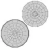 Revit Family / 3D Model - Glass Table With Leather Chairs Dining Set UV's 3