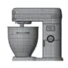 Kitchen Mixer 3D Model + Revit Family in side view and rendered in wireframe to showcase the clean and professional topology. Ideal for modern and contemporary interior design projects, this kitchen mixer 3D model is very easy to use and ready to render. Just load it into your scene, load the provided textures and hit the render button for instant results. Don't let this opportunity pass and add this Kitchen Mixer 3D Model + Revit Family to your cart today.
