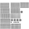 Revit Family / 3D Model - Modern Curved Chandelier UV's 2