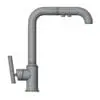 Modern Kitchen Faucet 3D Model in side view and rendered in wireframe mode to show the quad topology. This faucet 3D model is professionally built, easy to use and ready to render. Just load it into your project, load the provided textures and hit the render button for instant results. Don't let this opportunity go by and add this Modern Kitchen Faucet 3D Model to your cart today.