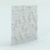 Hexagonal Wall Panel Revit Family's individual panel to show the shapes better. This panel replicated all over your wall based on the parameters and it creates a seamless pattern that makes any wall stand out. Ideal for residential, commercial or hospitality settings, this fully parametric and easy to use wall panel Revit family is the perfect complement for your renders.