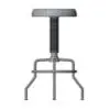 Stainless Steel Bar Stool 3D Model in front view and rendered in gray wireframe mode to showcase its clean and optimized topology better. This model was crafted with the highest standards in modeling, texturing and UV'ing to ensure the end result is professional and look photoreal. Don't wait any longer and add this bar stool 3D model to your cart today.
