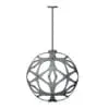 Wooden Sphere Chandelier 3D Model in front view and rendered in wireframe mode to showcase its clean topology. This model is ideal for residential, commercial and hospitality settings and it will make your spaces look modern and cozy. Don't wait any longer and add this Wooden Sphere Chandelier 3D Model to your assets today.