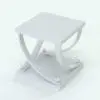 Quarter Circle Coffee Table Revit Family in 3D and rendered in black and white (ambient occlusion style) to showcase the shapes and details better. Whether used in living rooms, bedrooms, offices and more, this Revit family is fully parametric easy to use and ready to render. Just load it into your project, load the provided textures and hit the render button for instant results. Don't wait any longer and add this Quarter Circle Coffee Table Revit Family to your cart today.
