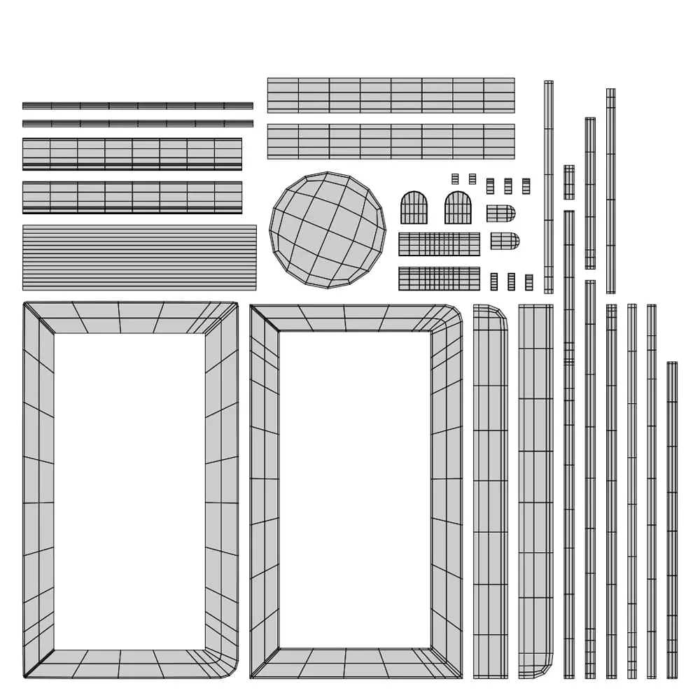 Revit Family / 3D Model - Modern Digital Minioven UV's 2 Revit Family / 3D Model - Modern Digital Minioven UV's 2