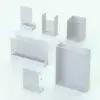 Modern Dual-Single Shower Revit Family in different sizes and variations to showcase its parametric flexibility. Ideal for any type of project, whether residential or hospitality, this family will both, make your life easier and take your 3D renders to the next level. Get this Dual-Single Head Shower Revit family now and don't waste any more time building Revit families from scratch.