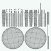 Revit Family / 3D Model - Simple Wood Dining Set UV's 2