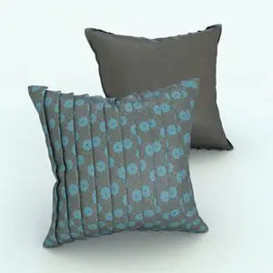 This cushion Revit model is fully parametric and it includes materials. Change it's size to match your project needs.