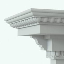 Revit Family / 3D Model - Crown Moulding 6 Detail