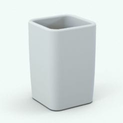 Revit Family / 3D Model - Bathroom Accessories Pack 2 Soap Holder 2