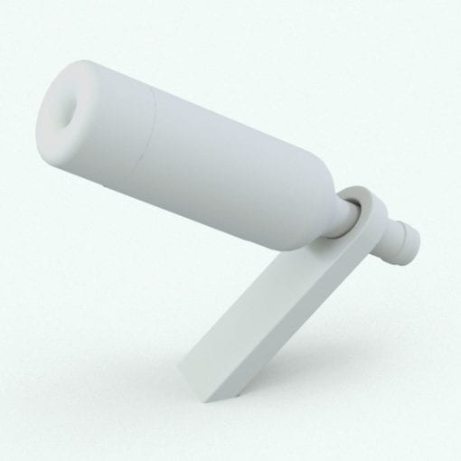 Revit Family / 3D Model - Balancing Wine Holder Perspective