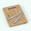 Revit Family / 3D Model - Bamboo Cutting Boards Set Rendered in Revit