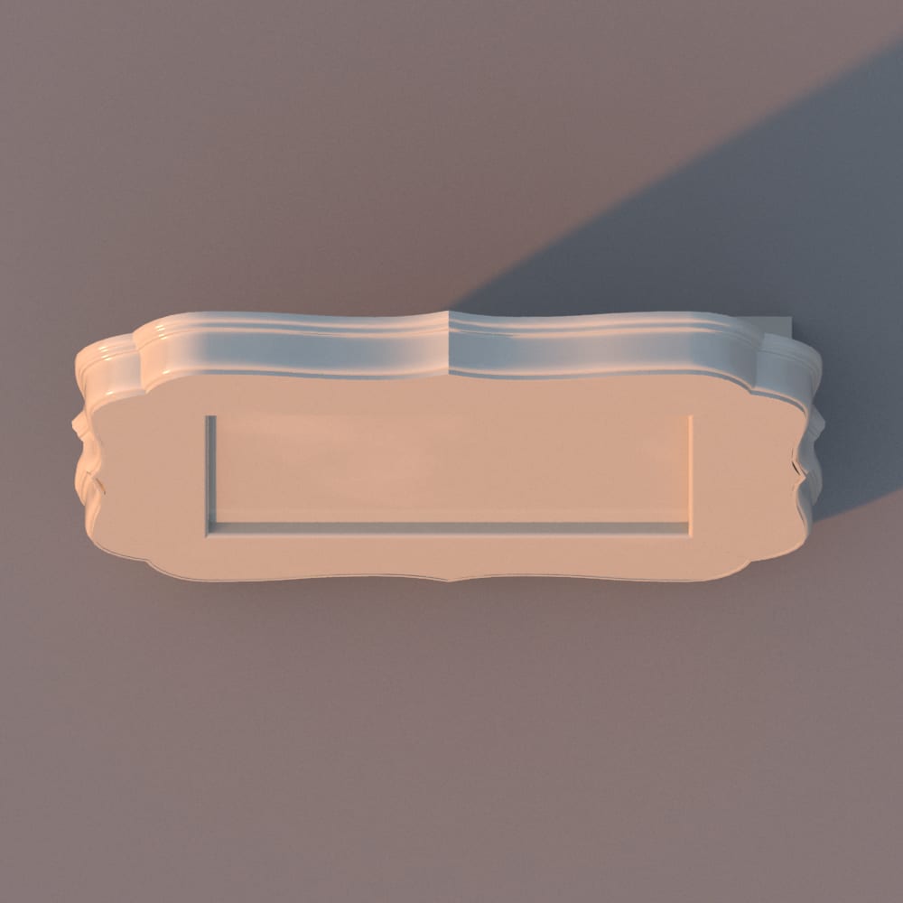 Curved Picture Frame | BlackBee3D
