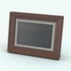 Revit Family / 3D Model - Picture Frame With Detail Dots Rendered in Revit