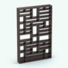 Revit Family / 3D Model - Mondrian Space Divider Rendered in Revit