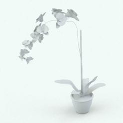 Revit Family / 3D Model - Orchid Perspective