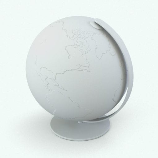 Revit Family / 3D Model - Traditional Replogle Globe Perspective