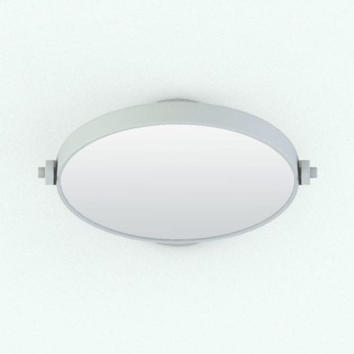 Revit Family / 3D Model - Vanity Mirror Top View