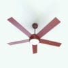Revit Family / 3D Model - Ceiling Fan Modern 2 Rendered in Revit