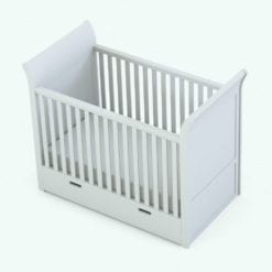 Revit Family / 3D Model - Minimalistic Nursery Set Crib