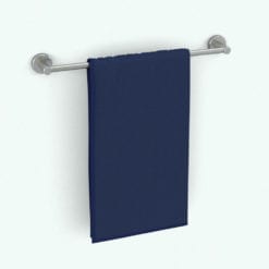 Revit Family / 3D Model - Towel Holder Simple Rendered in Revit