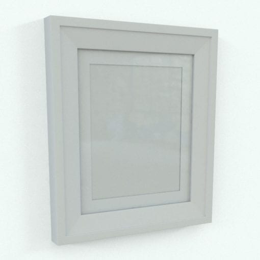 Revit Family / 3D Model - Wall Frame Multiple Frame Profiles 2 Frame 2