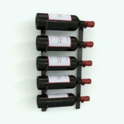 Revit Family / 3D Model - Wall Mounted Wine Rack Rendered in Revit
