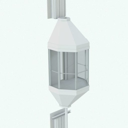 Revit Family / 3D Model - Half Octagonal Panoramic Elevator Car