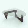 Revit Family / 3D Model - Modern Triangular Coffee Table Rendered in Revit