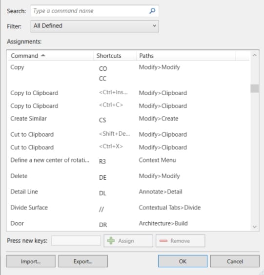 AutoCAD vs Revit, Which is Better? - Revit Keyboard Shortcuts