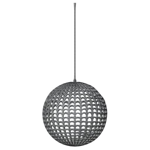 Revit Family / 3D Model - Dropped Spheres Chandelier Front/Side View