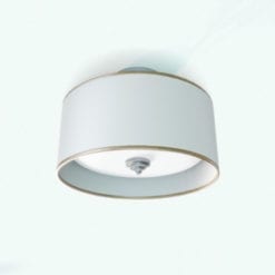 Revit Family / 3D Model - Classic Ceiling Light Fixture Rendered in Vray