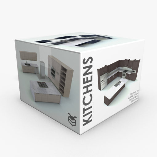 Revit Family / 3D Model - Kitchens Bundle